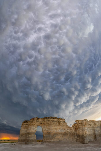 Monument Rocks Mammatus